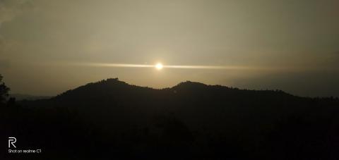sun set